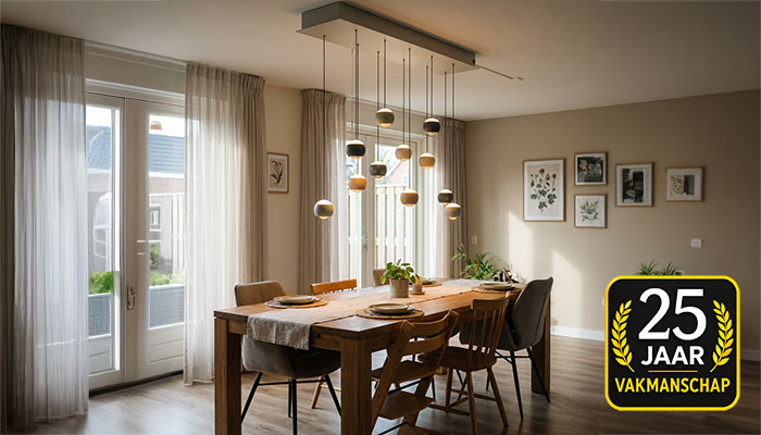Sfeervolle <span>verlichting</span>  in en om het <span>huis</span>